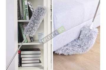 2в1 Четка за почистване с телескопична дръжка-foto3
