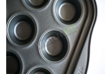 Форма за мъфини с незалепващо покритие-foto3