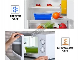 Комплект 4бр. сгъваеми кутии за храна с капак-foto2