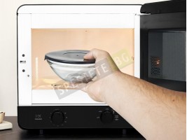 Комплект 5бр. стъклени купи с капаци-foto2