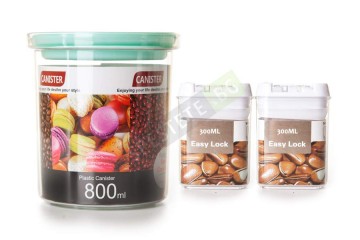Комплект кутии за съхранение с вакуум капак