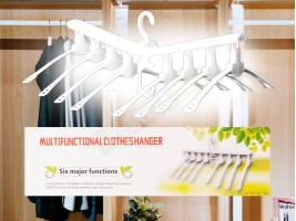 Многофункционална сгъваема закачалка 8в1-foto3