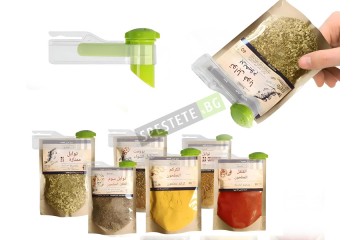 Органайзер за пликчета за подправки с щипки-foto3