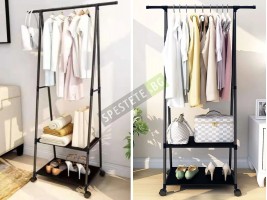 Подвижна закачалка за дрехи-foto4