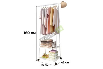 Подвижна закачалка за дрехи-foto5