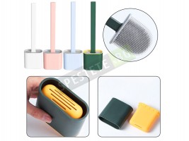 Силиконова четка за почистване с поставка-foto3