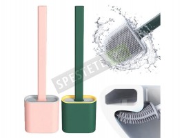 Силиконова четка за почистване с поставка-foto5