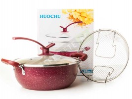 Тенджера с кошница за пържене-foto3