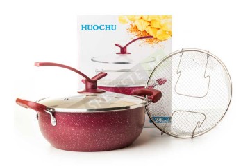 Тенджера с кошница за пържене-foto3