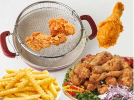 Тенджера с кошница за пържене-foto4