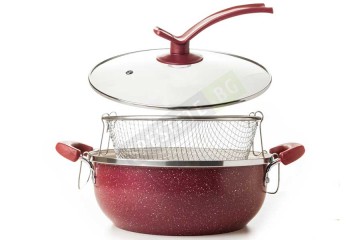 Тенджера с кошница за пържене-foto2