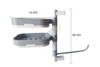 Въртящ се органайзер сапунерка-foto4