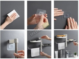 Въртящ се органайзер сапунерка-foto3