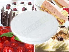 Въртяща се стойка за декориране на сладкиши-foto3