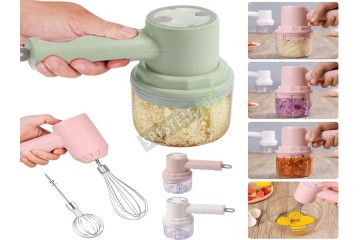 Безжичен миксер и чопър 2в1-foto2