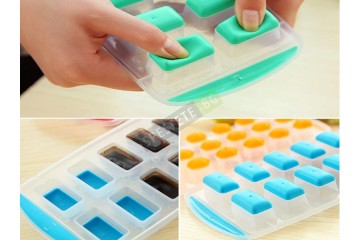 Форма за лед със силиконово дъно-foto2