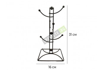 Метална стойка за чаши-foto3