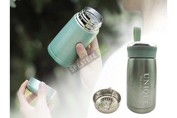 Мини термос с цедка за чай-foto2