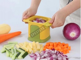 Ръчен чопър за зеленчуци на кубчета