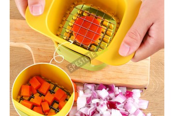 Ръчен чопър за зеленчуци на кубчета-foto2