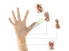 Силиконова ортеза накитник с магнити-foto3