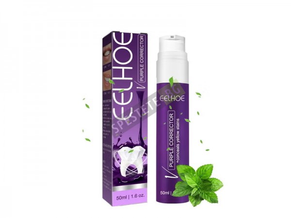 Лилава избелваща паста за зъби Лилава избелваща паста за зъби