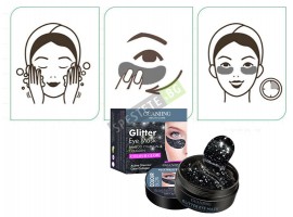 Пластири за очи с бамбуков въглен и колаген-foto4