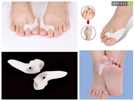 Силиконов разделител за пръсти модел две-foto2