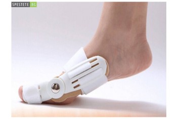 Високотехнологична шина за палеца на крака