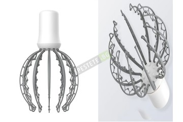 Антистрес масажор за глава на батерии-foto4