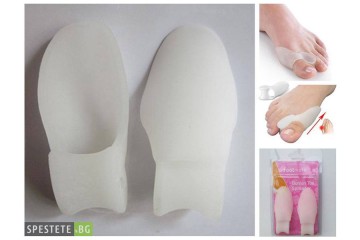 Силиконов разделител за палеца и малкото пръстче на крака-foto2