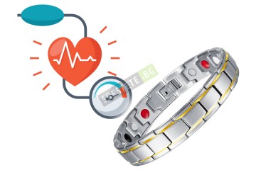 Магнитна гривна за високо кръвно налягане-foto2