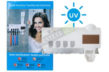 Соларен стерилизиращ диспенсър за паста за зъби-foto2