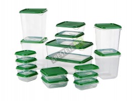 Съхранете свежа храна с комплект от 17бр. кутии-foto2