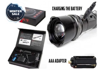 LED Фенер с акумулаторна батерия - SWAT Flashlight