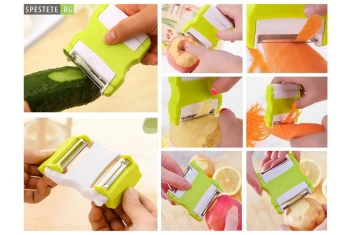 Белачка ренде 2 в 1 за плодове и зеленчуци-foto3